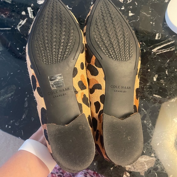 Cole Haan Leopard Flats - Picture 3 of 5